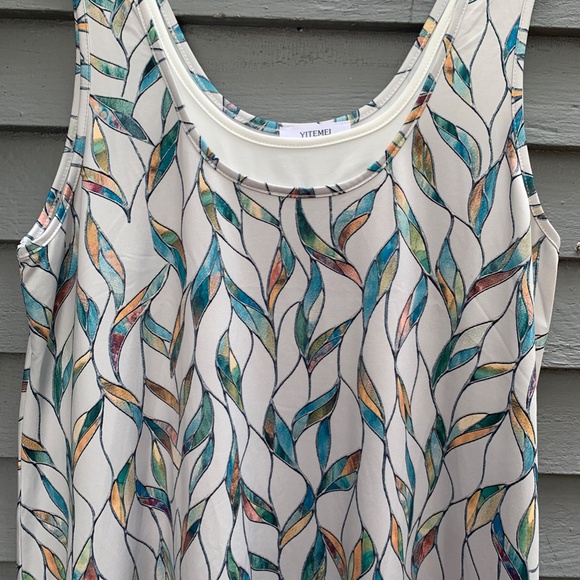 *NEW* Sleeveless A-Frame Sundress by Yitemei. Size XL. - Picture 4 of 9